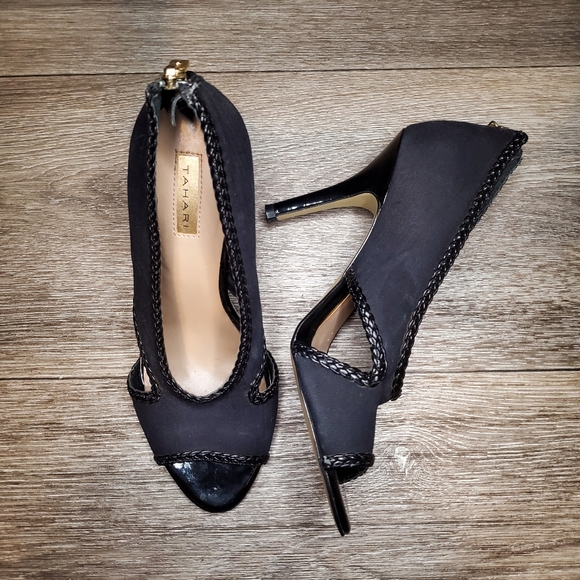 Tahari Shoes - TAHARI Loretta Open Toe Heels